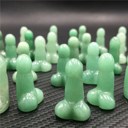 Wholesale Natural mix mini Penis Carved quartz Crystal Massager Wand Healing - Picture 145 of 296