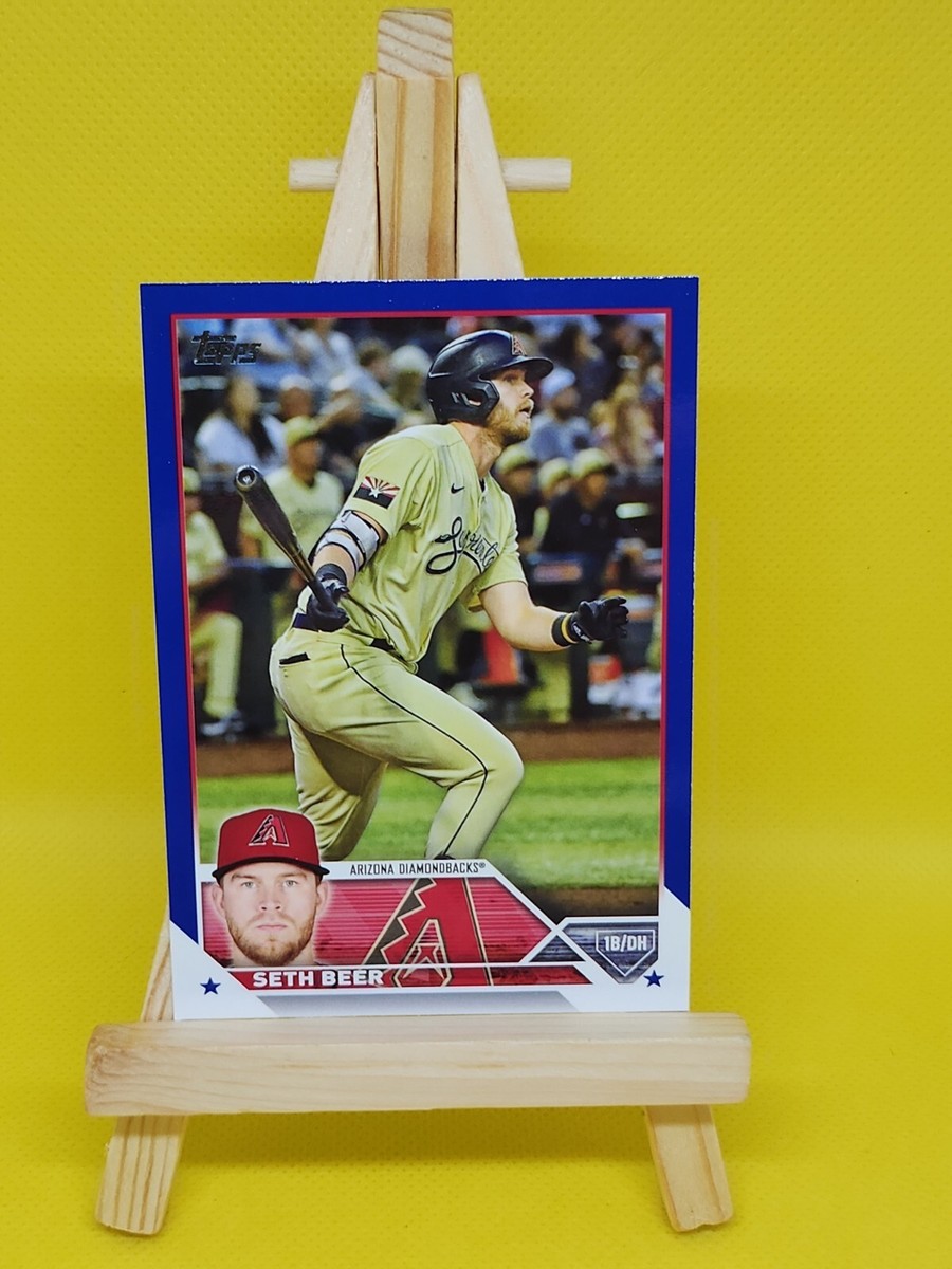 2896☆Beerページ Seth Beer 2023 Topps Series 1 Blue Parallel Arizona