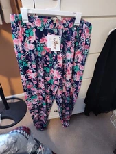 NWT Antthony Original Design Women's Print XL Pant All Together New 390096 