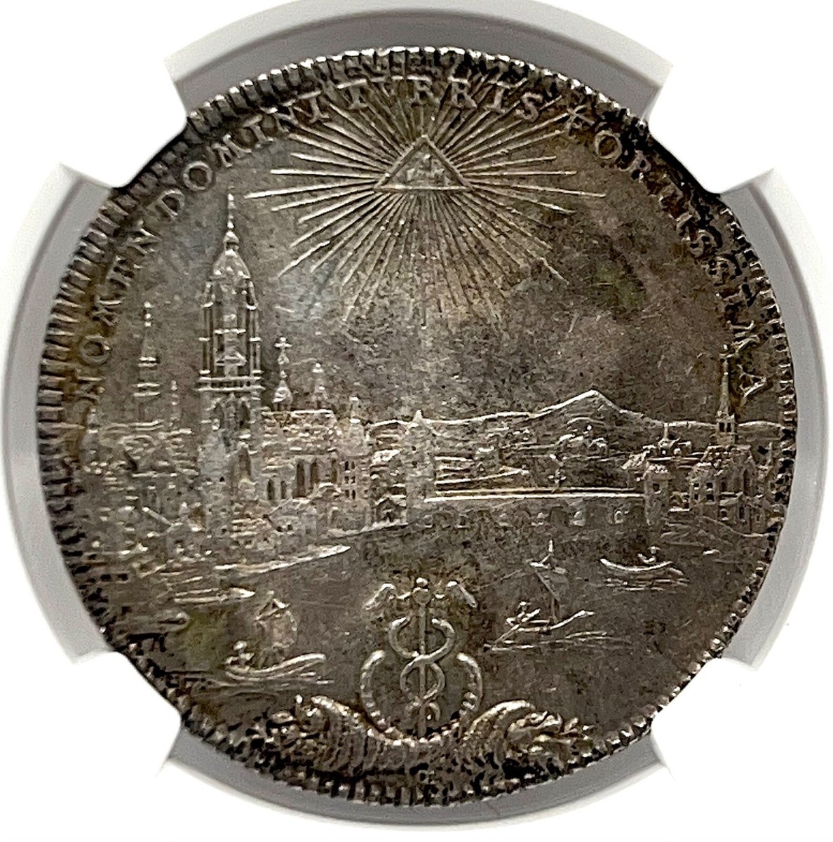 ★〈英文〉「German Talers　church and city」 Germany Nurnberg 1768 SR Thaler Taler 