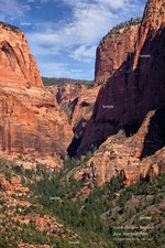Zion National Park Utah Kolob Canyons Landscape Poster Photo Print ZP30