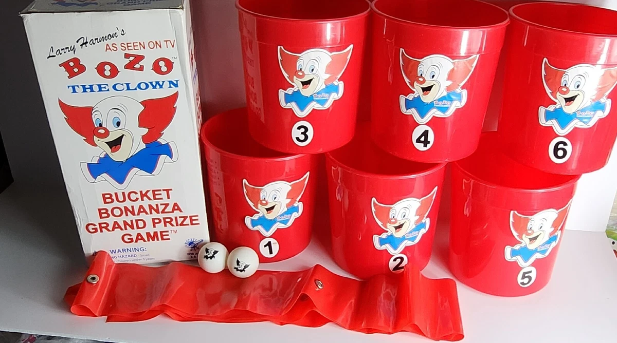 WARM FUZZY Toys Bozo The Clown Bucket Bonanza Grand Prize, 57 OFF
