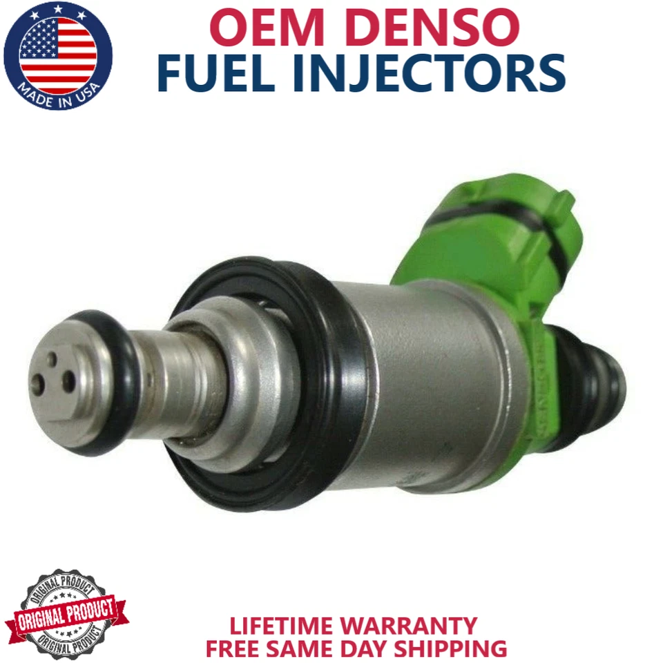 Новый x 4 OEM DENSO топливные форсунки для 1998, 1999, 2000 Toyota RAV 4 2,0 л #2325074140 - Изображение 4 из 4