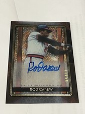 2020 Rod Carew AUTO /50 Topps Tribute Iconic Perspectives
