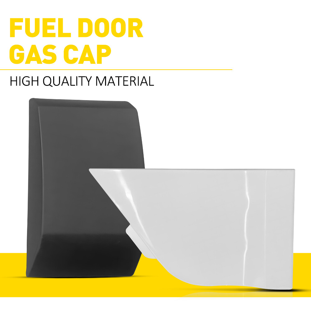 For Ford Transit 150 250 350 2015 16 17 18-2023 Fuel Door White Gas Cover Cap