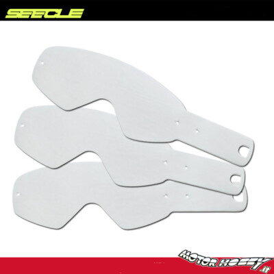 50 STÜCK TEAR OFF SEECLE REISSGLÄSER KOMPATIBEL OAKLEY O-FRAME 2.0 MX