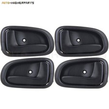 For 1993-1997 Toyota Corolla Right Left Side 4 Pcs Black Interior Door Handles For 1993-1997 Toyota Corolla Right Left Side 4 Pcs Black Interior Door Handles