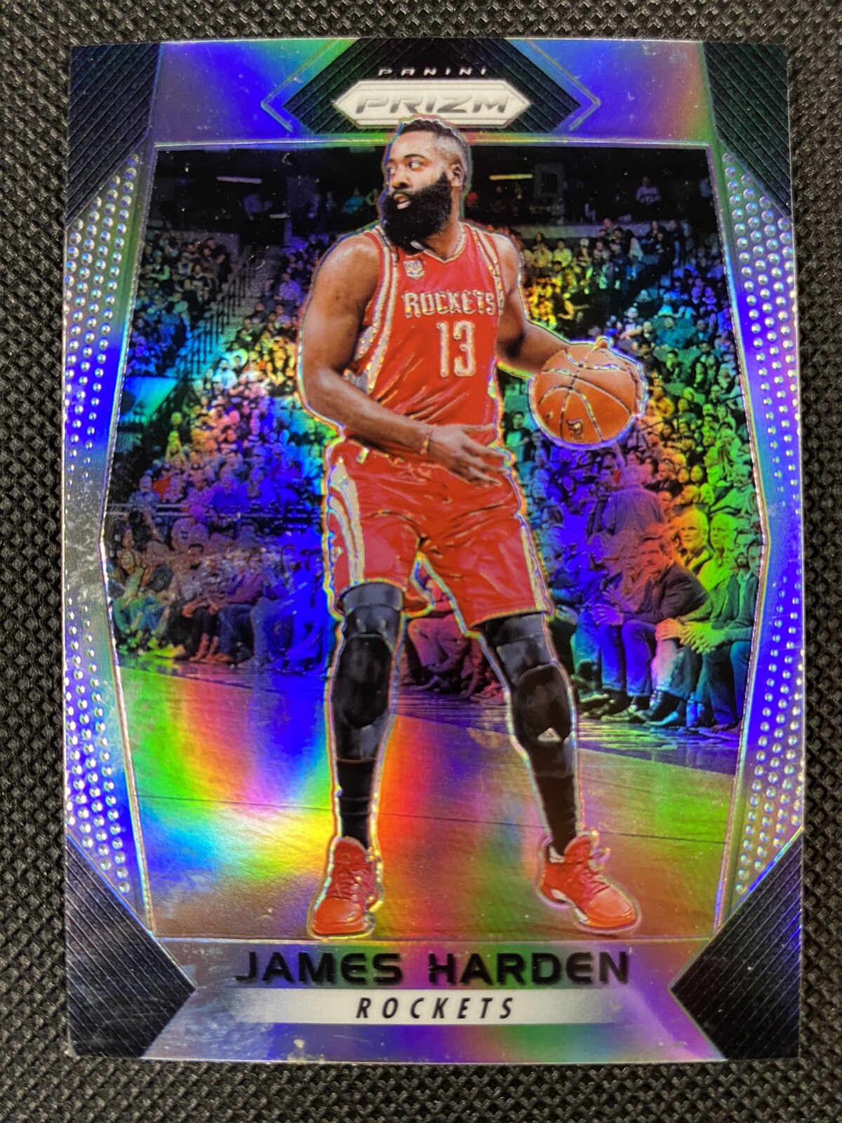 2017-18 Panini Prizm Basketball James Harden Silver Prizm #251 Houston Rockets
