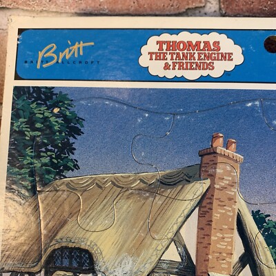 Vintage 1993 Thomas The Tank Engine Golden Books Frame / Tray