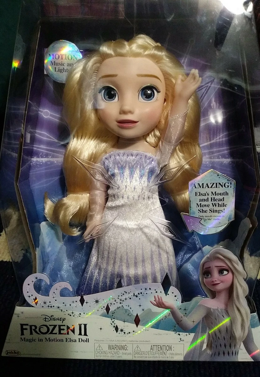 Disney Frozen 2 Magic In Motion Queen Elsa Feature Doll sings