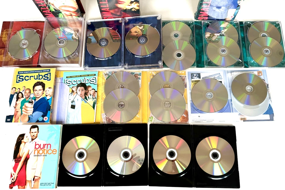 30 DVD Bundle Box Sets Smallville Scrubs Burn Notice TV Complete Season Lot 46 - Image 3 of 4