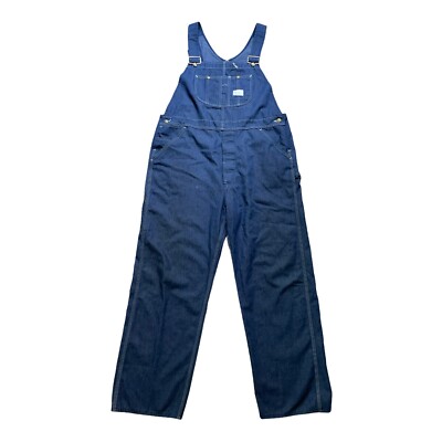 Vintage Sears Denim Bib Overalls Tradeware Union made USA Work Wear Medium Wash | eBay Vintage Sears Denim Bib Overalls Tradeware Union made USA Work Wear Medium Wash | eBay