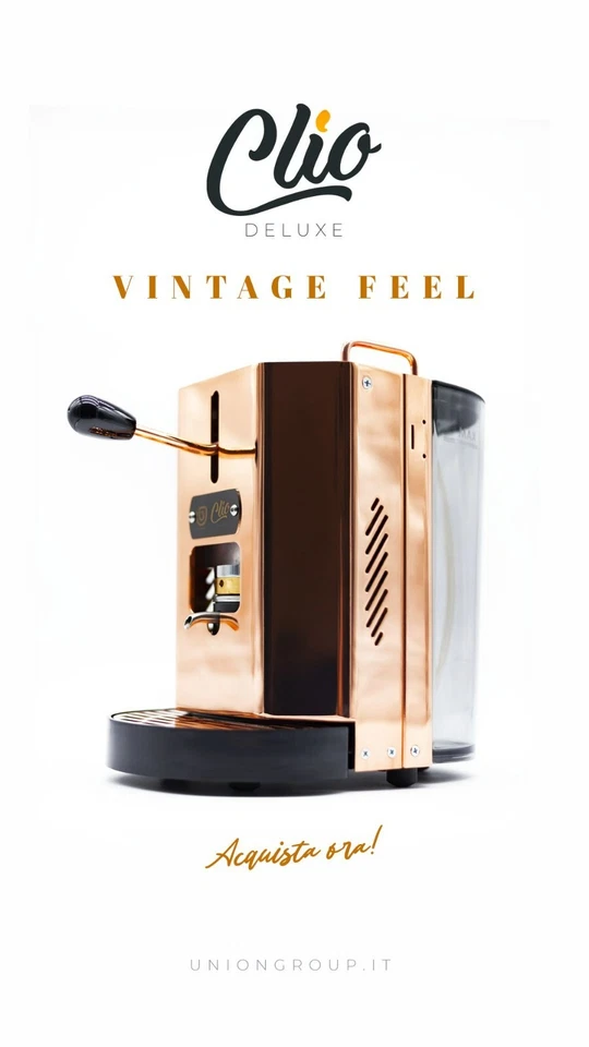 Macchina da caffè a Cialde E.s.e 44 mm Clio Deluxe VINTAGE FEEL