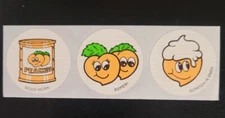 scratch and sniff stickers NEW Glossy CTP Peach scent 