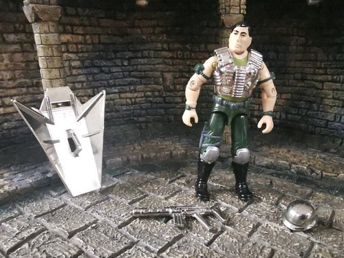 Gi Joe Action Force vintage Hasbro Mail Away Super Trooper figure with Filecard - Picture 3 of 4