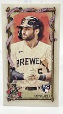 2023 Topps Allen & Ginter - Base Mini #117 Garrett Mitchell - Milwaukee Brewers 