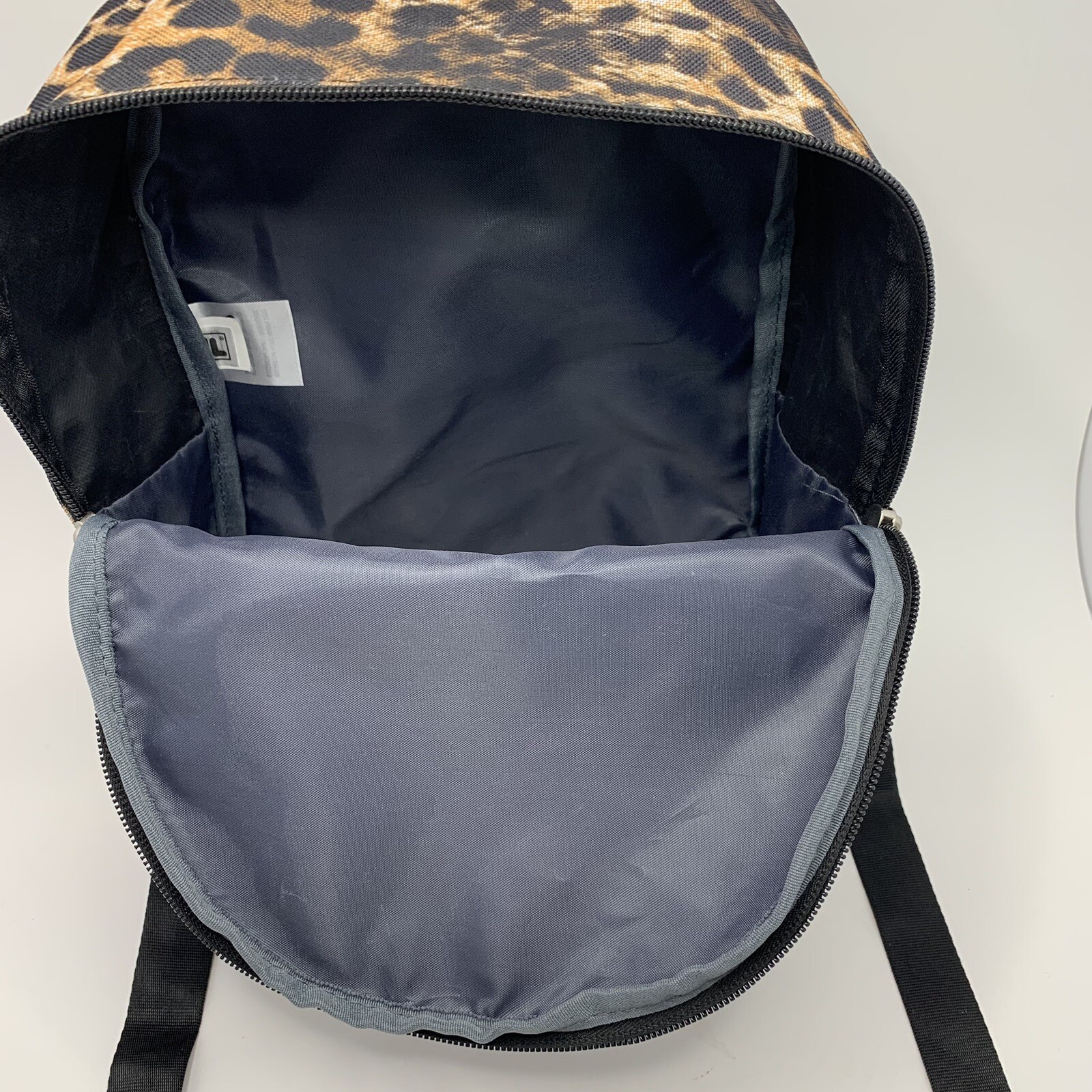 FILA Mini Backpack Adjustable Strap Leopard Print - image 5