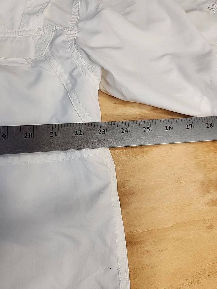 Camisa de pesca Royal Cup Coffee Hook & Tackle blanca ventilada ligera para hombre grande Foto 3 de 4