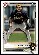 2021 Bowman Draft #BD-79 Alex Binelas