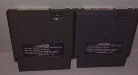 Bases Loaded 1 and 2 NES MLB Pro Baseball Simulator Lot Of 2 Nintendo Games