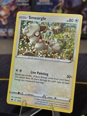 smeargle pokemon card mcdonalds 2022 Holo Foil Pokemon Match Battle Smeargle Card