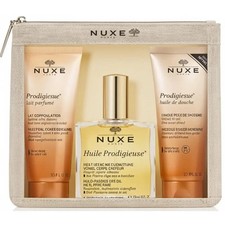 Image of NUXE TRAVEL ESSENTIALS SET PRODIGIEUX SCENTED BODY LOTION 100ML + PRODIGIEUSE OI
