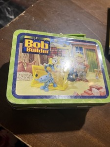 VINTAGE  BOB THE BUILDER TIN LUNCH BOX