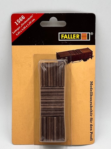 De colección Faller 1566 Escala HO Pit Madera Carga Coche Modelo Ferrocarril Accesorio | Condition: New