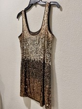 Express Sequin Ombre Mini Dress Size Small
