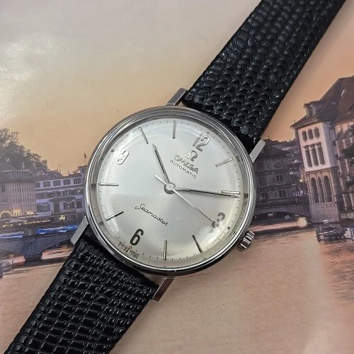 1959 Vintage Men's Omega Seamaster Automatic 17 Jewels 34mm Classic and Chic