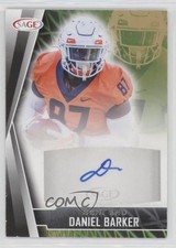 2022 SAGE Low Series Auto Black Daniel Barker #A-DB1 Auto 00d2