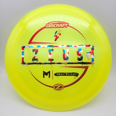 Discraft ZEUS 2.0 TEST FLIGHT New Paul McBeth Release 173g WONDERBREAD Foil