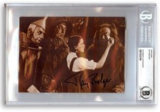 Ray Bolger Signed Autographed Postcard Photo Wizard of Oz Scarecrow BAS 3199