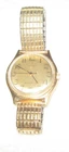 Vintage Timex Quartz Men’s Watch 36mm Dial England Gold Tone Untested