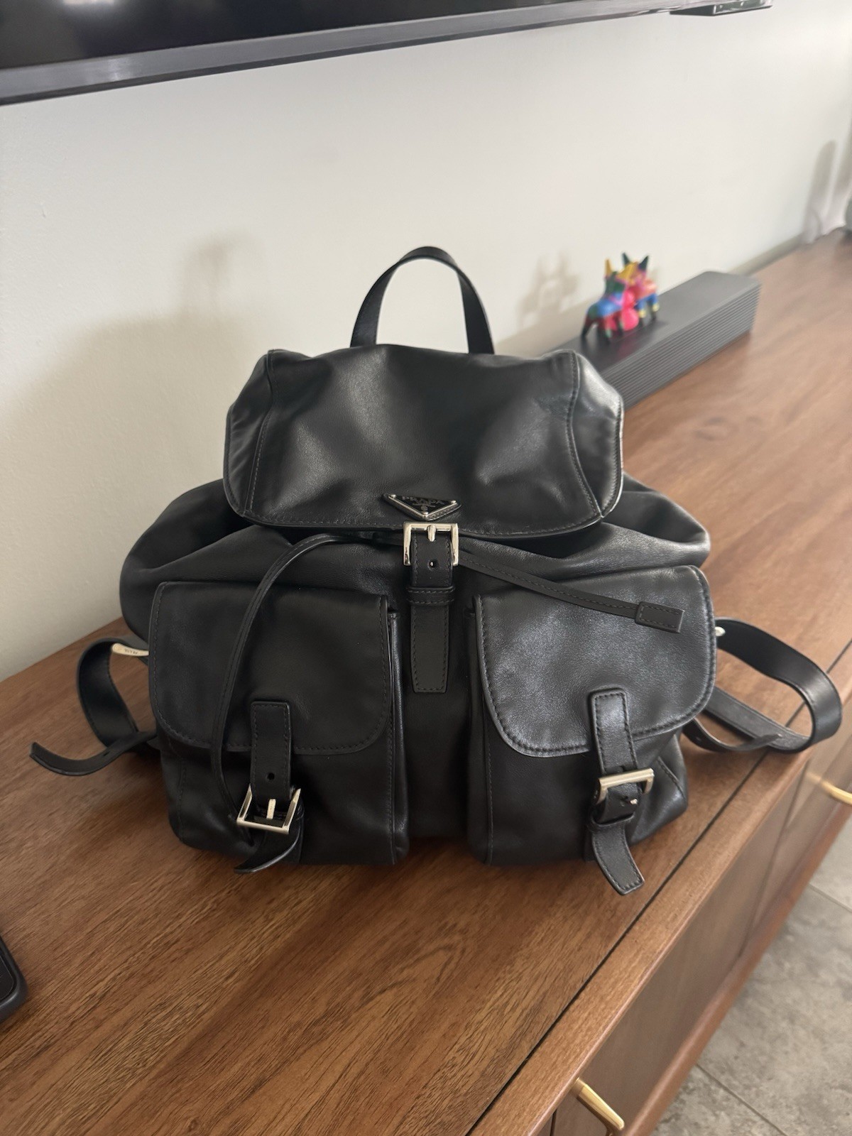 Prada Leather Backpack - image 12