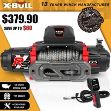 X-BULL Electric Winch 13500LBS 14500LBS  10000LB 12000LBS Winch Jeep 4WD Trailer