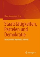 StaatstäTigkeiten, Parteien Und Demokratie Klaus Armingeon