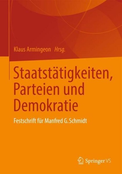 StaatstäTigkeiten, Parteien Und Demokratie Klaus Armingeon-image