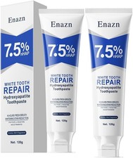 Nano Hydroxyapatite Toothpaste  7.5 Enamel Repair  Fluoride-Free 2 Pack