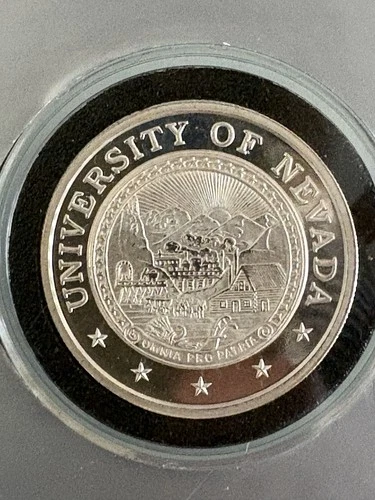Nevada Mint Coin 999 Fine Silver UNR MACKAY CELEBRATES 100 YEARS Round 1309/2500