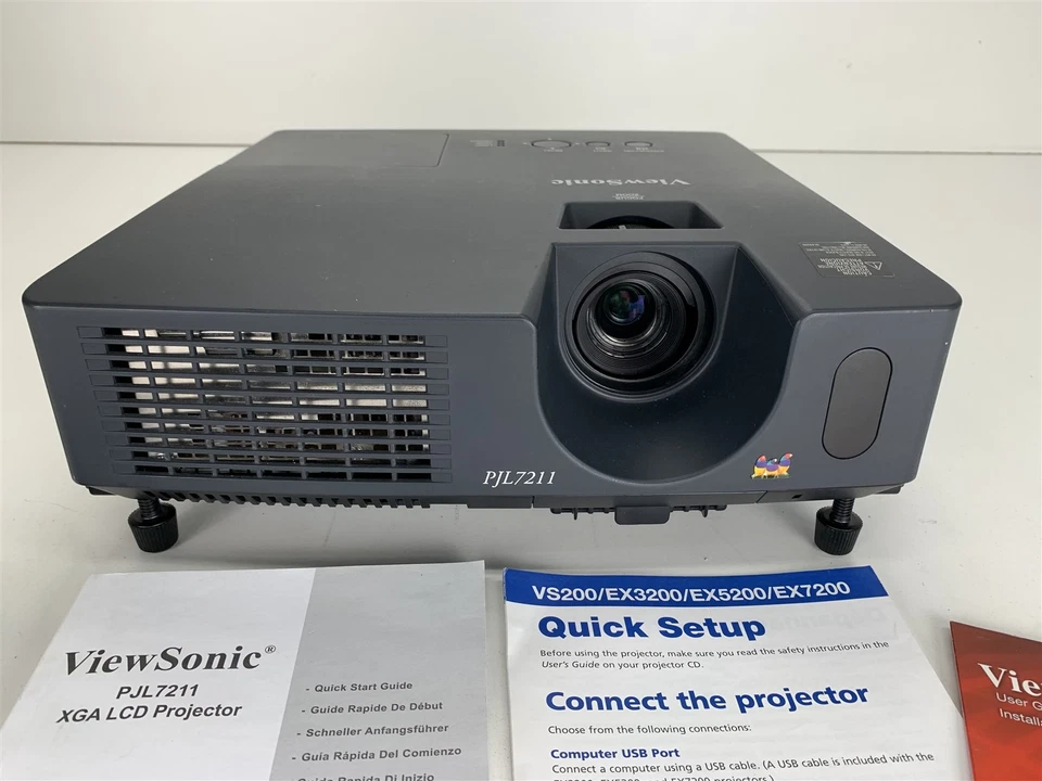 ViewSonic PJL7211 XGA LCD Projector - Image 2 of 4