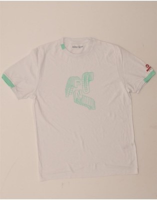 MURPHY & NYE Herren Grafik T-Shirt Oberteil Medium weiß Baumwolle AM13