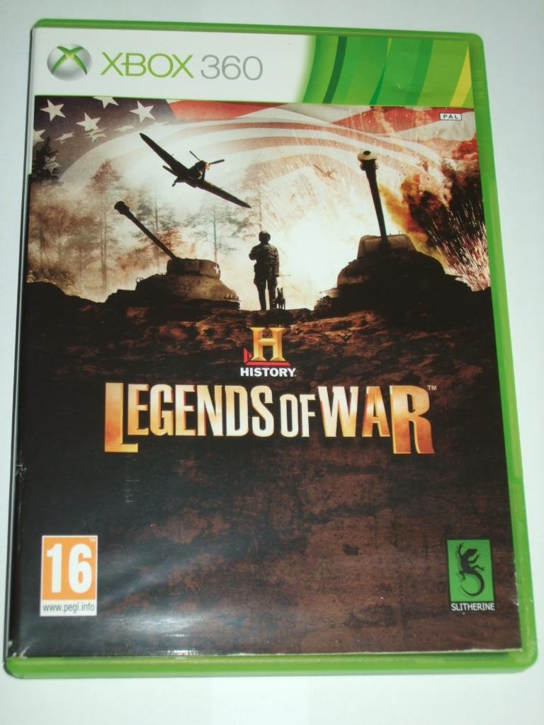 History Legends Of War  Xbox 360  ""FREE UK  P&P""