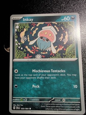 Inkay 033/064 Sv: Shrouded Fable Regular