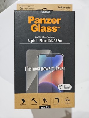 PanzerGlass Dual Privacy Screen Protector with CamSlider for iPhone14/ 13/13 Pro