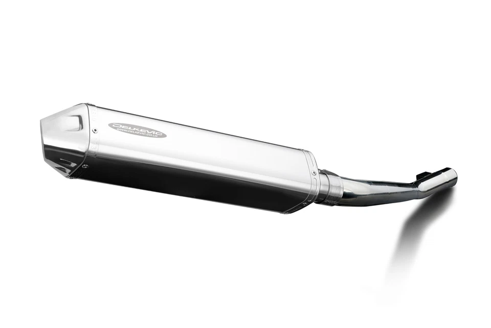 Suzuki GSF1200 Bandit 1995-05 Kit de silenciador de escape de acero inoxidable triovalado de 17" Foto 2 de 4