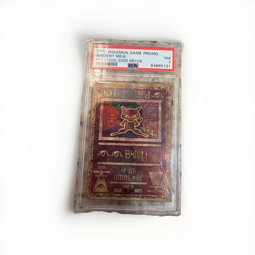 Pokémon TCG Holo Ancient Mew Promo Card Pokemon The Movie 2000 PSA 7 NM