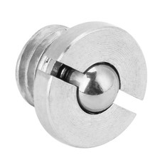 (M5*5)5pcs Screw Threaded Stainless Steel Flanged Ball Spring Plungers Set BL