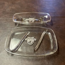 Vintage WEST POINT Military Academy Glass Dis...