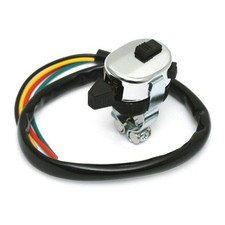 MCS Custom Handlebar Switch Off/Hi/Low Horn/Start Chrome